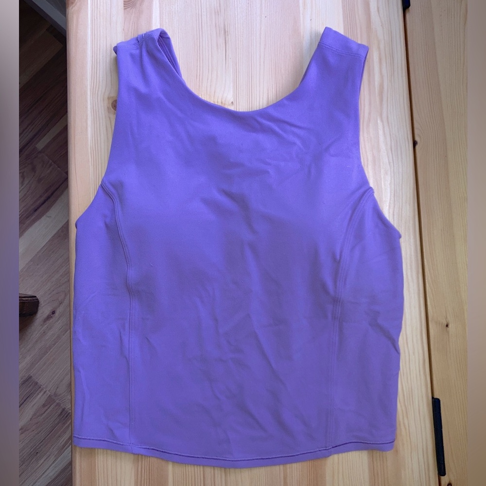Lululemon Crop Workout Tank Size 8